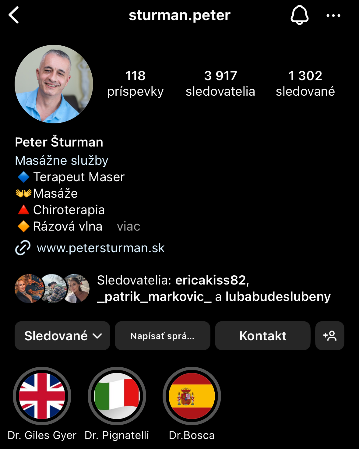 Profesionálne fotografie masážneho štúdia