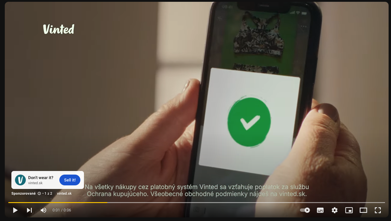 Ilustračná ukážka vyhľadávacej reklamy v Google Ads